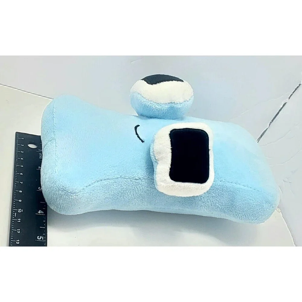 Alphabet Lore Letter I Plush Light Blue Soft Stuffed Toy Cute Plushie Soft Cute